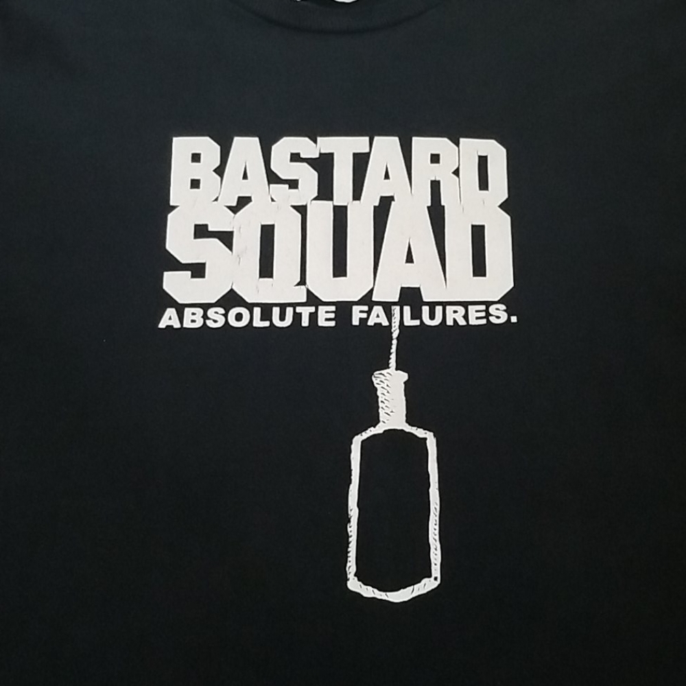 Vintage Bastard Squad Mens Shirt Absolute Failures